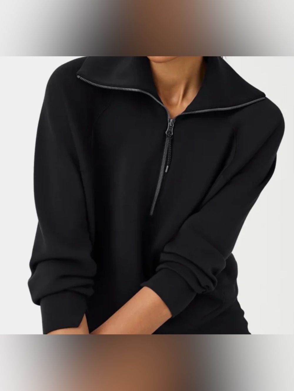 SPANX® AirEssentials® Half Zip
Top (Size 1X / 1T) super soft - Picture 2 of 12
